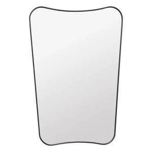Gubi - Espejo de pared FA33 de Gio Ponti - 54x80 cm | Negro
