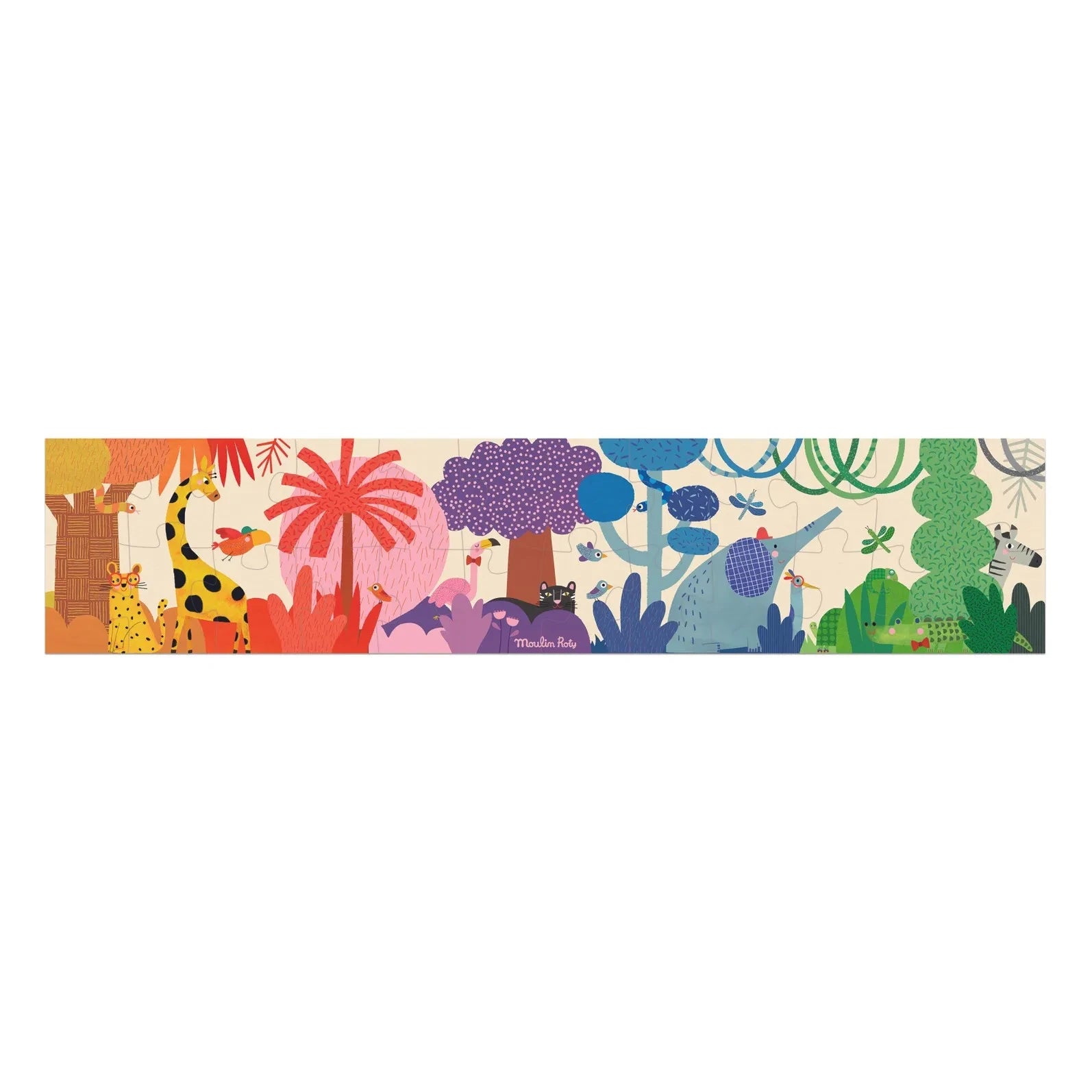 Moulin Roty - Rainbow Jungle Puzzle - Les Toupitis