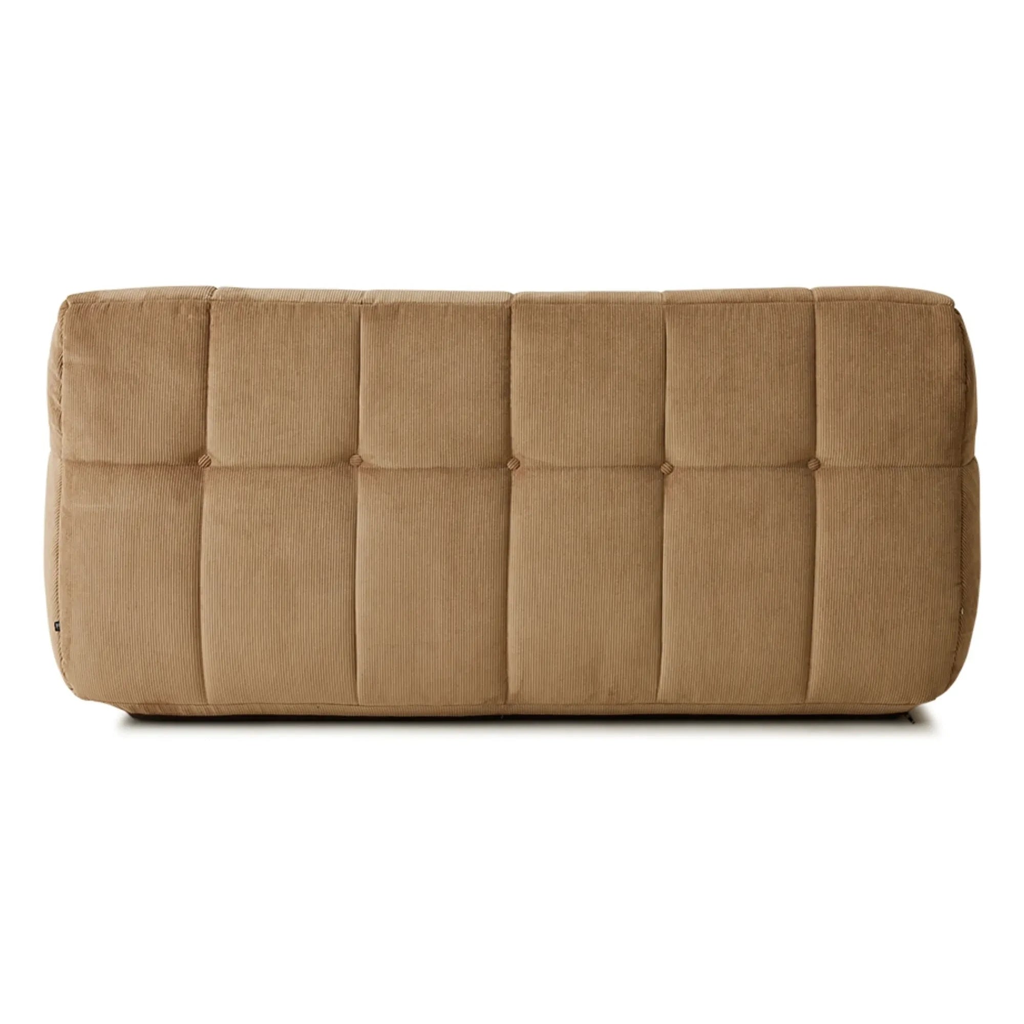HKliving - Sillón de pana Lazy | Marrón claro