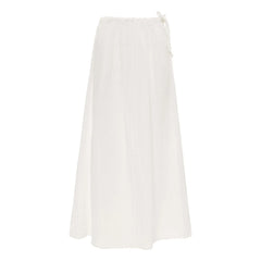 Número 74 - Falda Larga Ava - Colección Mujer | Blanco S001