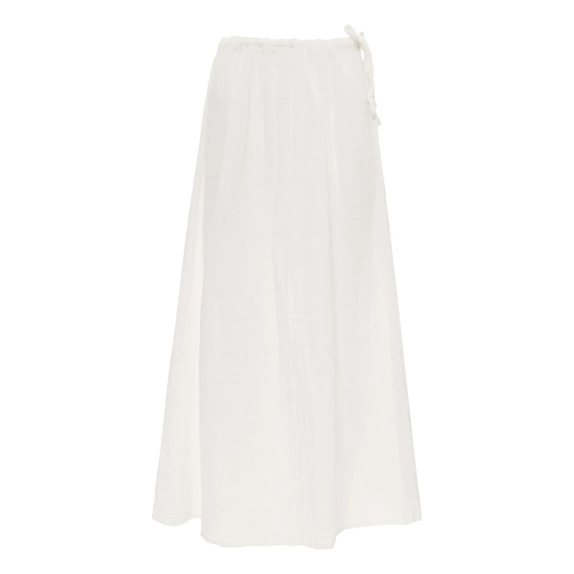 Número 74 - Falda Larga Ava - Colección Mujer | Blanco S001