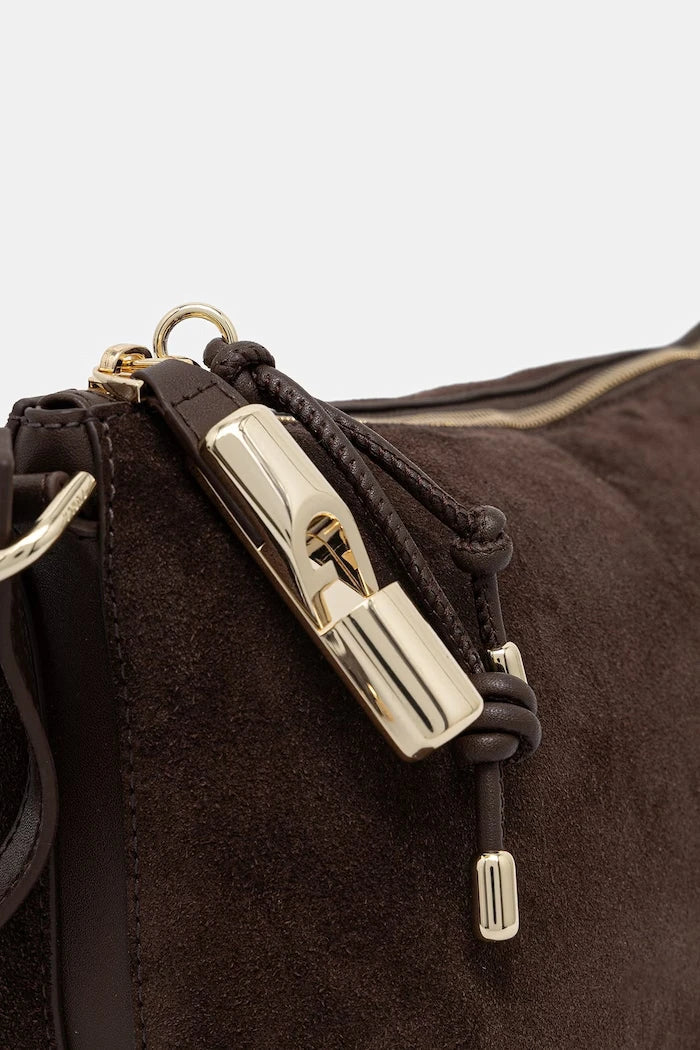 Bolso cruzado de ante para mujer Furla