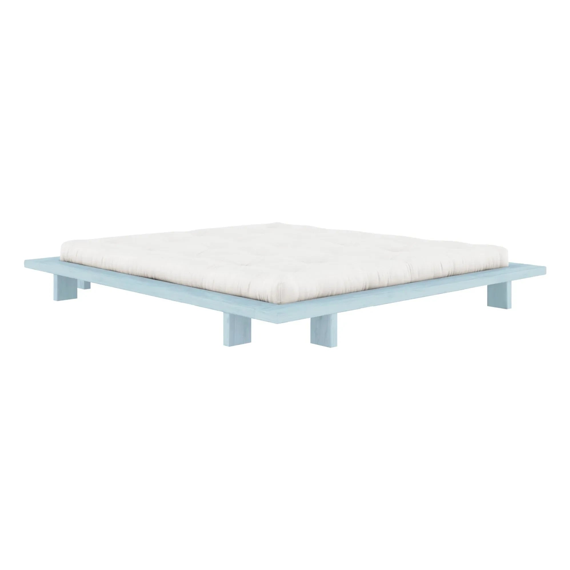 Karup Design - Cama japonesa de madera | Azul claro