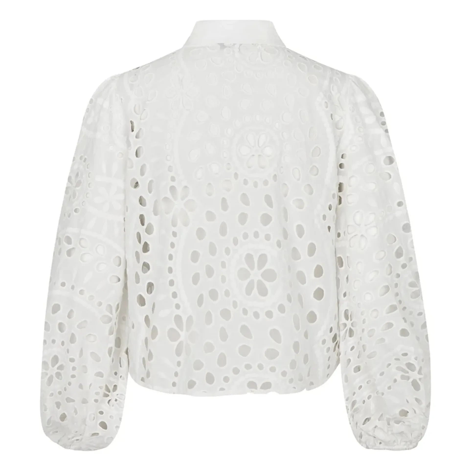 Lollys Laundry - Camisa de algodón Remy | Blanco