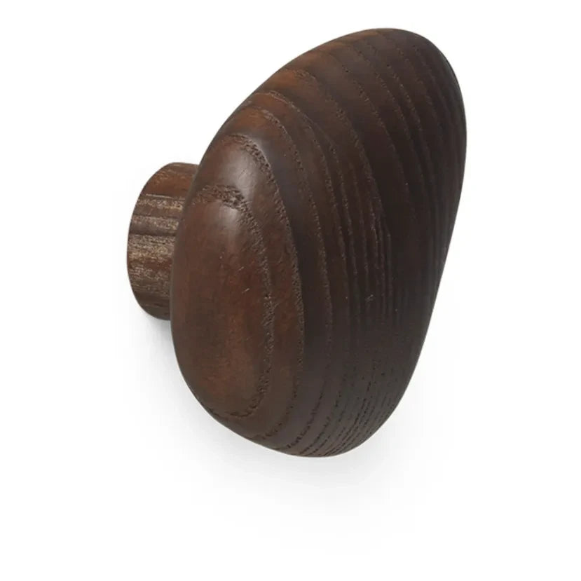 Ferm Living - Percheros Cairns - juego de 2 | Roble Oscuro