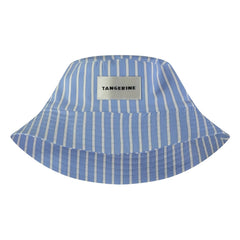 Mandarina - Bob Logo Rayas | Azul claro