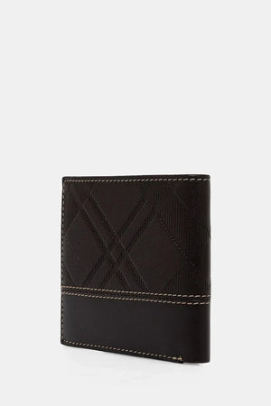 Cartera y tarjetero de cuero Barbour para hombre Tyneside