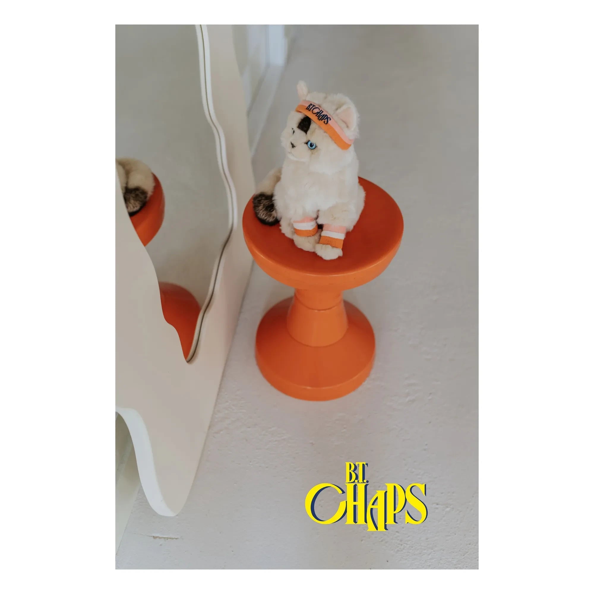 Bon Ton Toys - B.T.CHAPS - Dolly la Muñeca de Trapo de Peluche | Beige