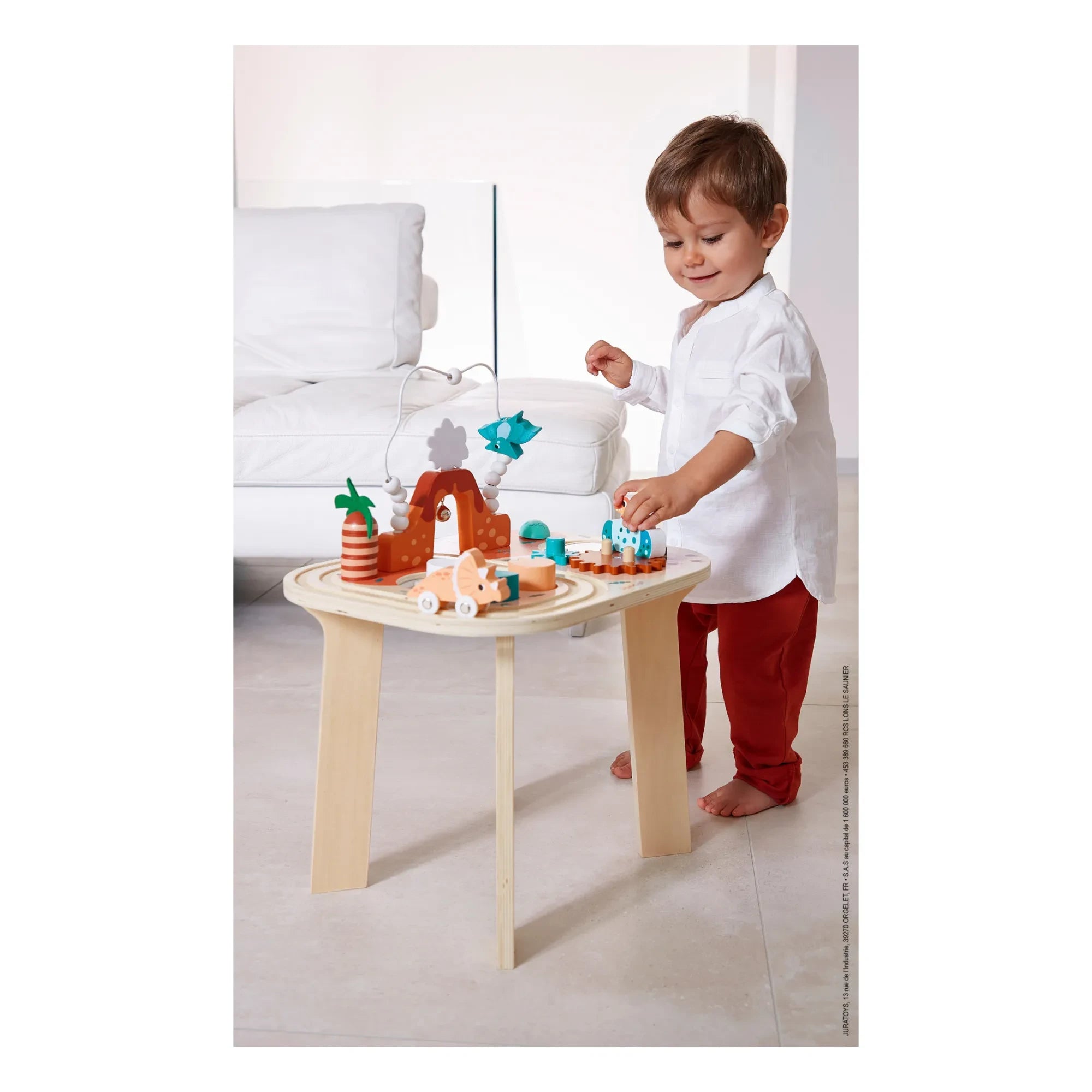 Janod - Mesa de actividades Dino