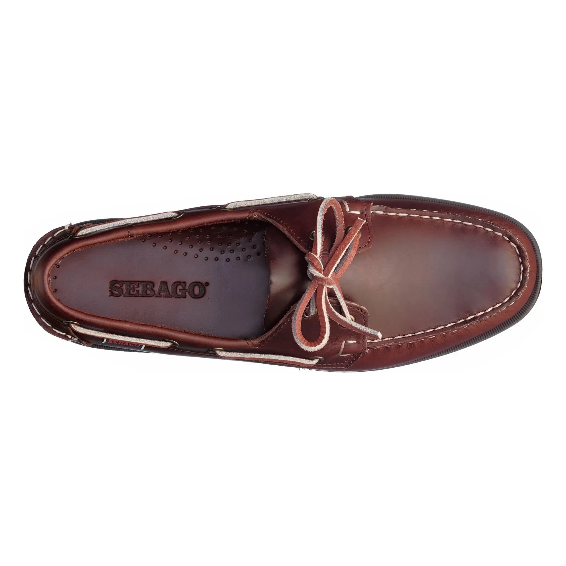 Sebago - Docksides Portland Waxed mocasines | Marrón claro