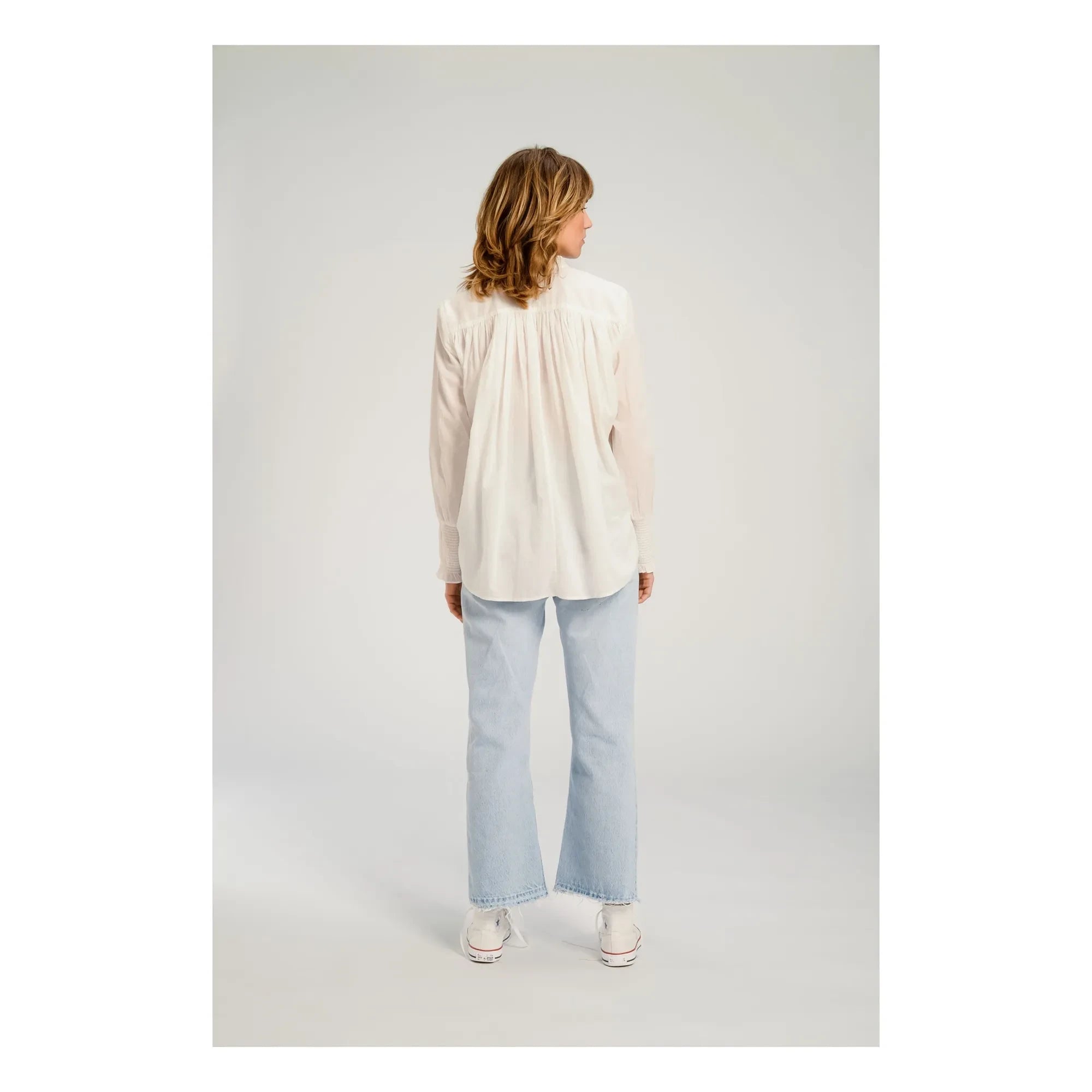 Virginie de Vinster - Camisa Santiago | Blanco