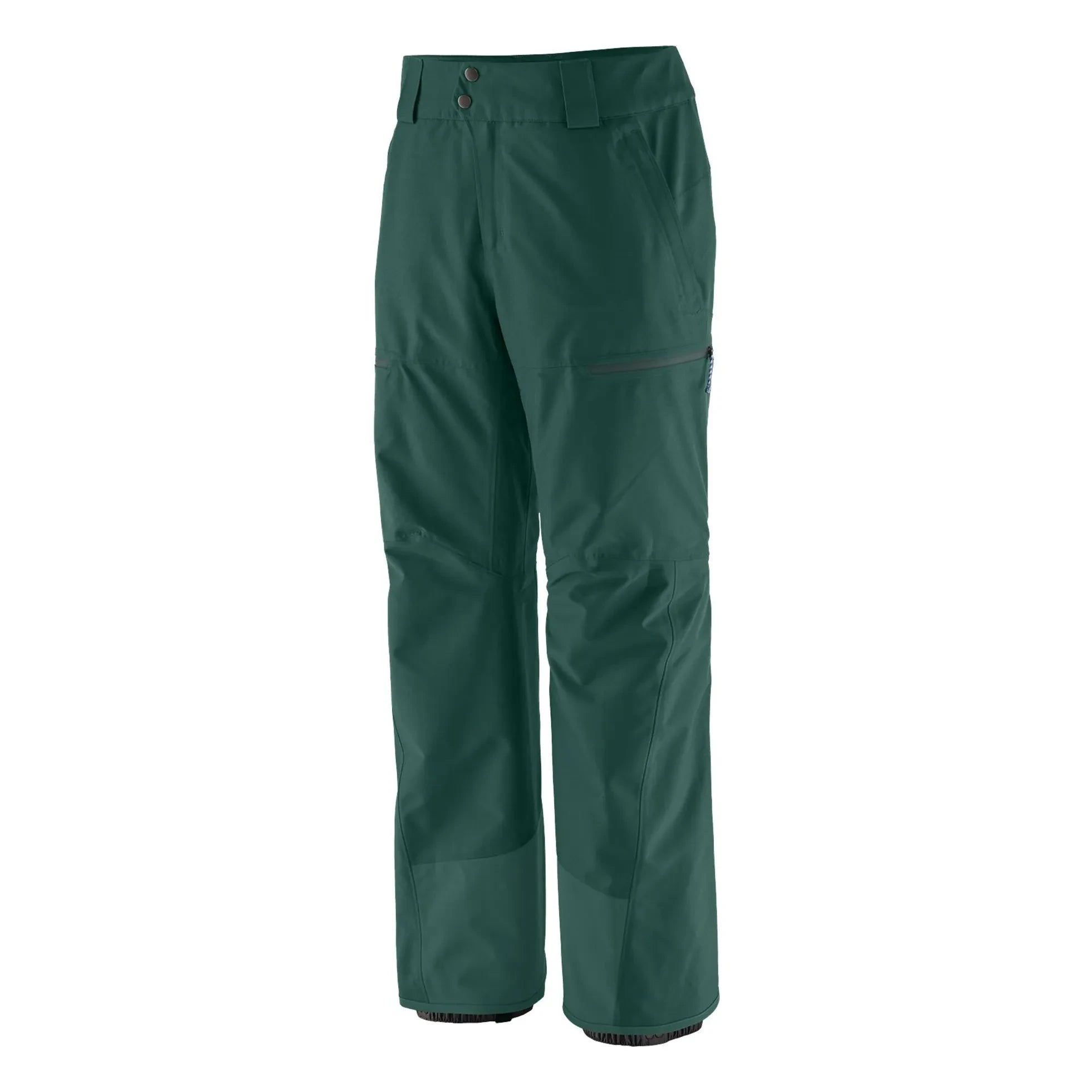 Patagonia - Pantalones de Esquí de Fibra Reciclada Powder Town | Verde