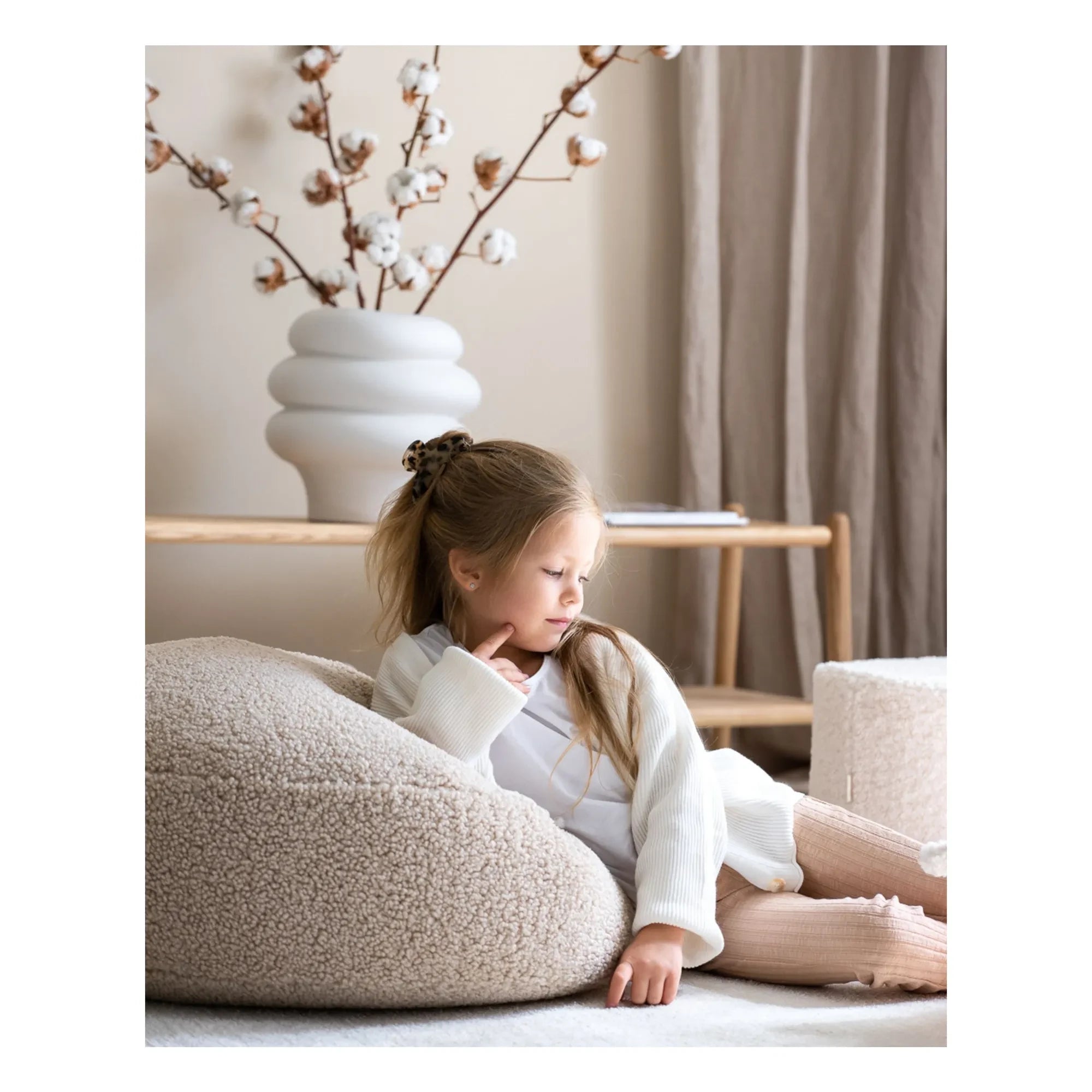 Wigiwama - Puf Teddy | Beige