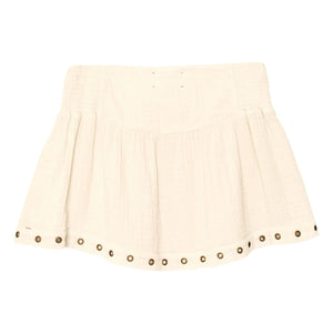 Xirena - Esther Skirt, Algodón Gasa | Crema