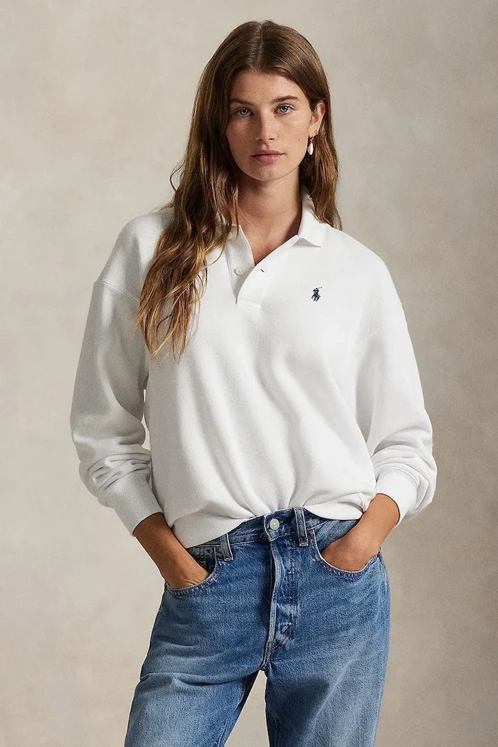 Sudadera de algodón Polo Ralph Lauren para mujer