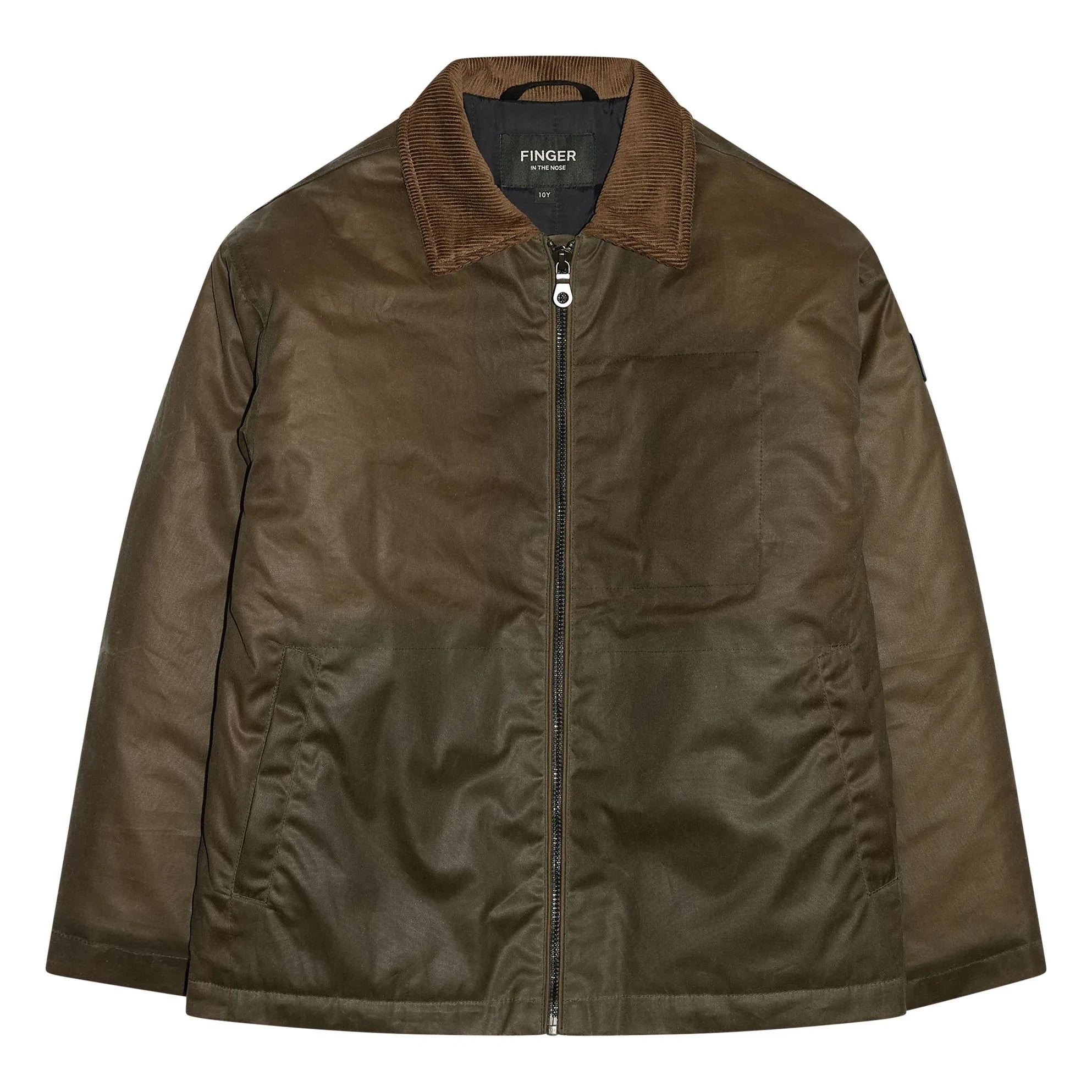 Finger in the nose - Clark Chaqueta de lona encerada | Caqui