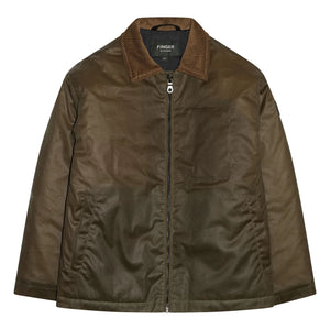 Finger in the nose - Clark Chaqueta de lona encerada | Caqui