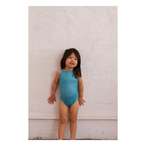 Ina Swim - Traje de baño de una pieza Mara de nailon reciclado | Verde