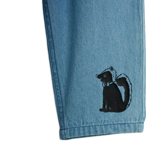 Mini Rodini - Mouffette Organik Pamuk Jeans | Mavi