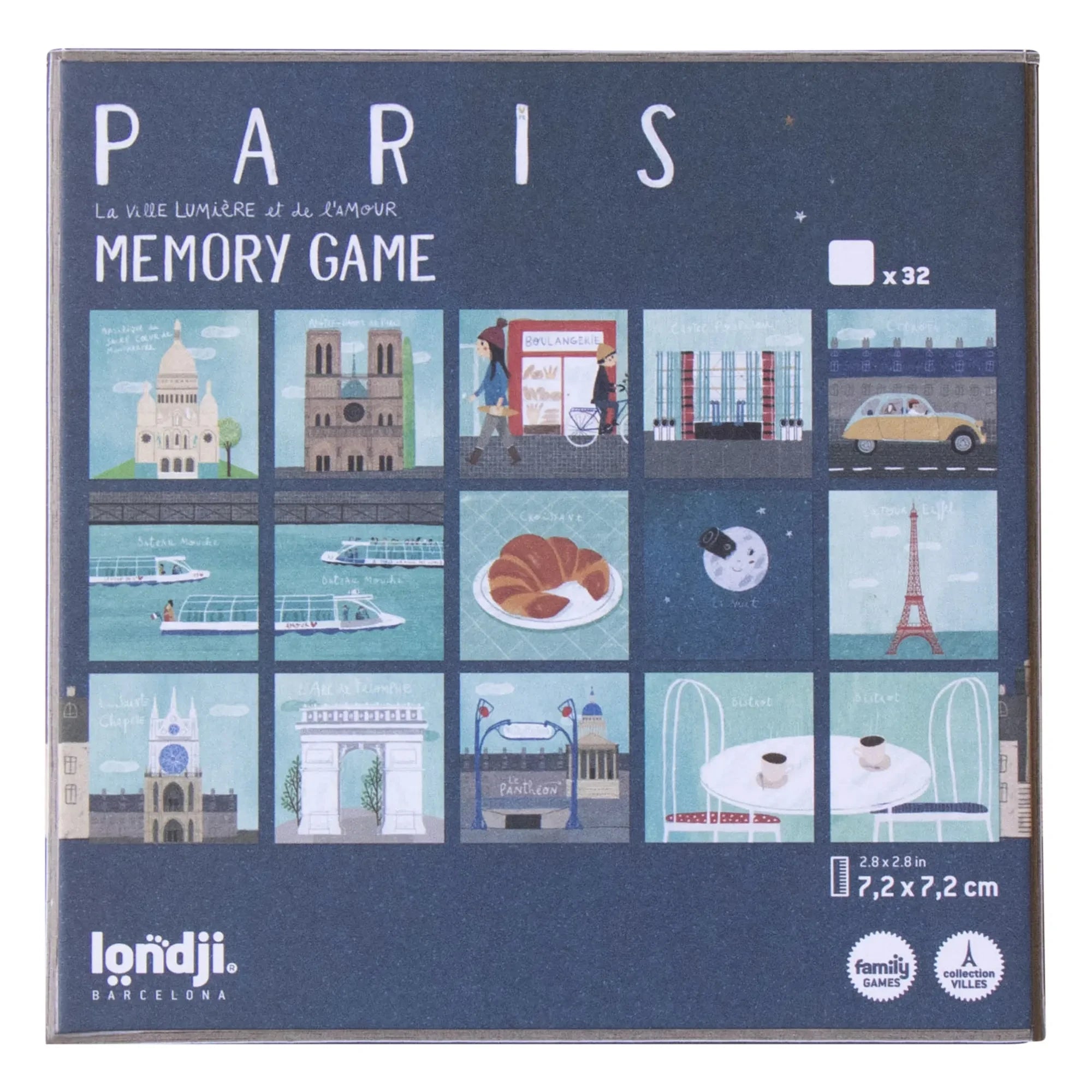 Londji - Juego de Memoria de París