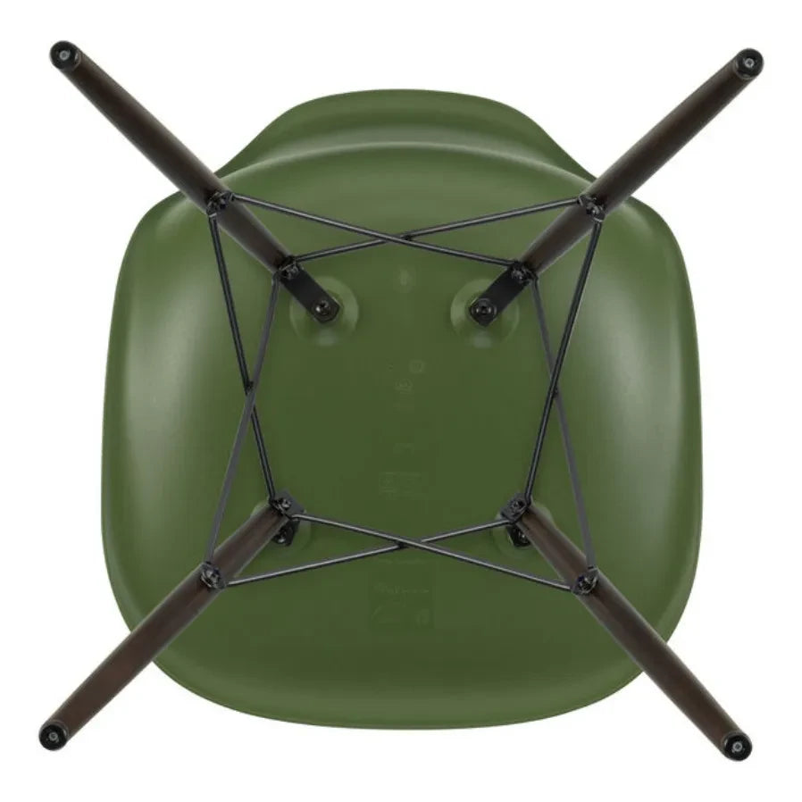 Vitra - Silla DSW de plástico - base de arce - Charles y Ray Eames | Forêt