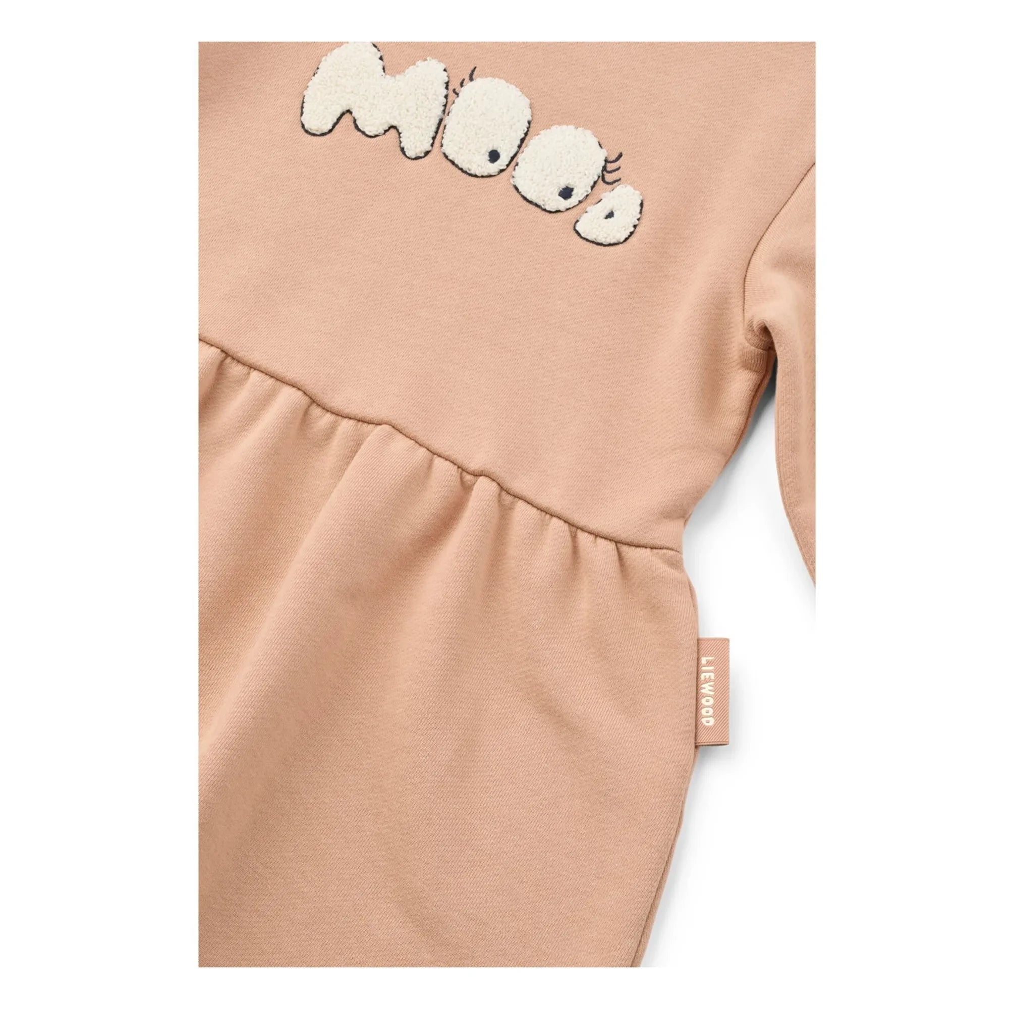 Liewood - Sweat elbise Lia Mood Organik pamuk | Pembe