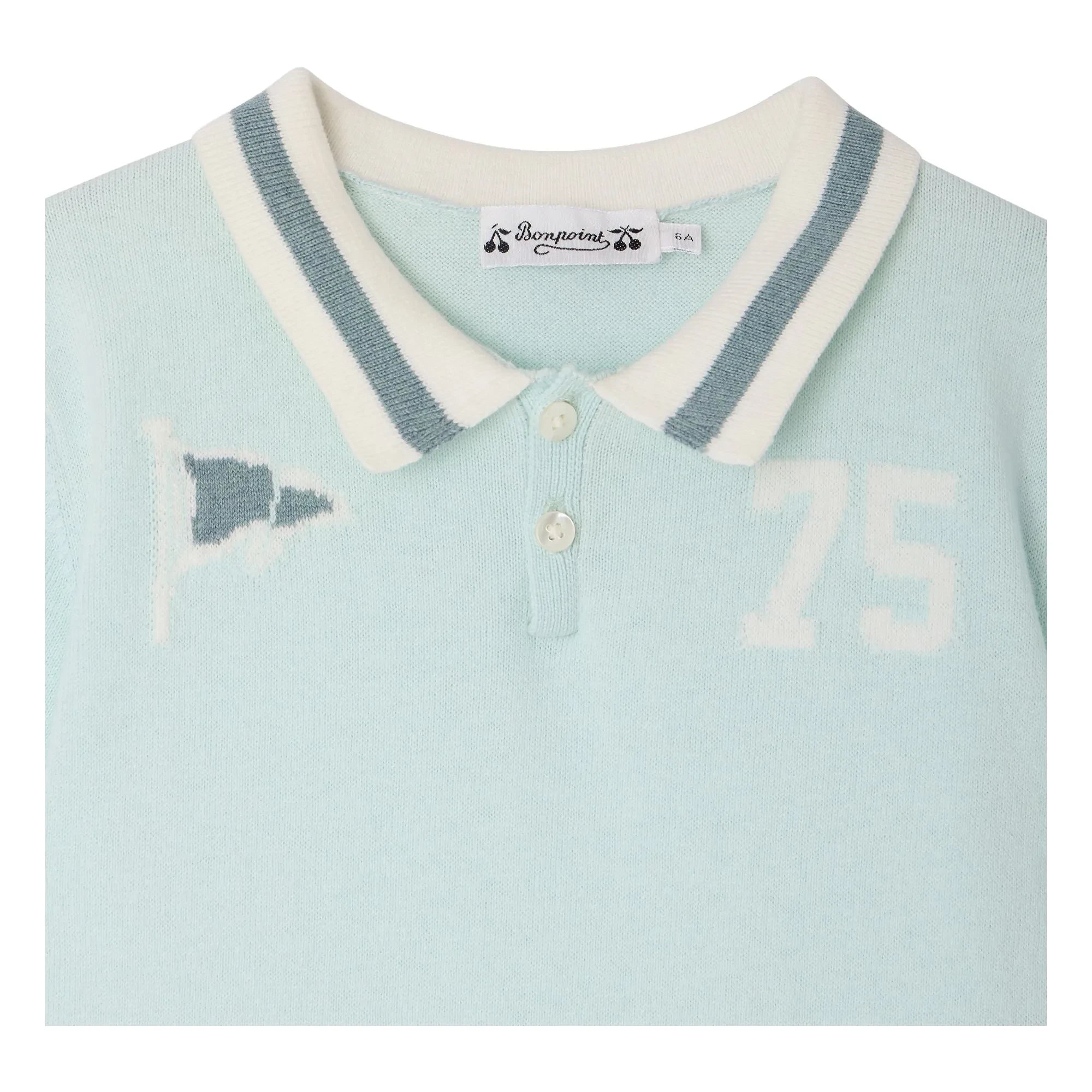 Bonpoint - Polo Royal | Azul claro
