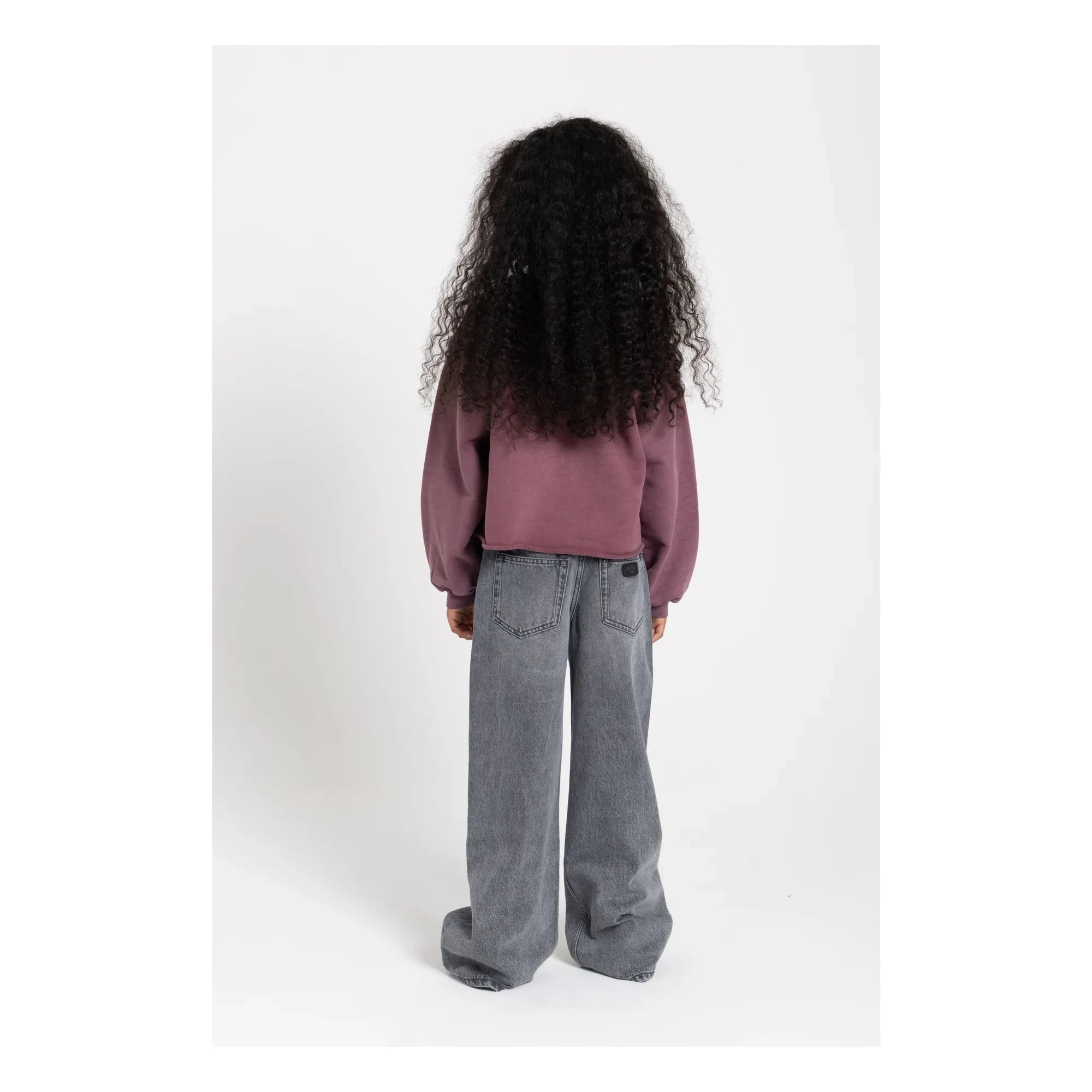 Finger in the nose - Jean Large abril | Gris denim