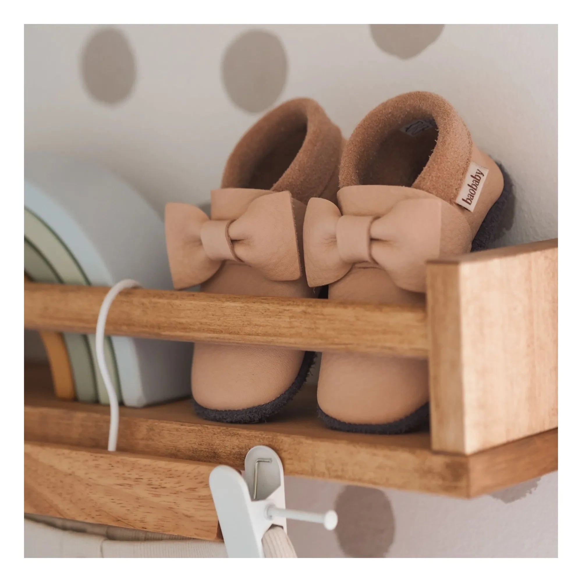 Baobaby - Zapatillas de nudo | Rosa beige