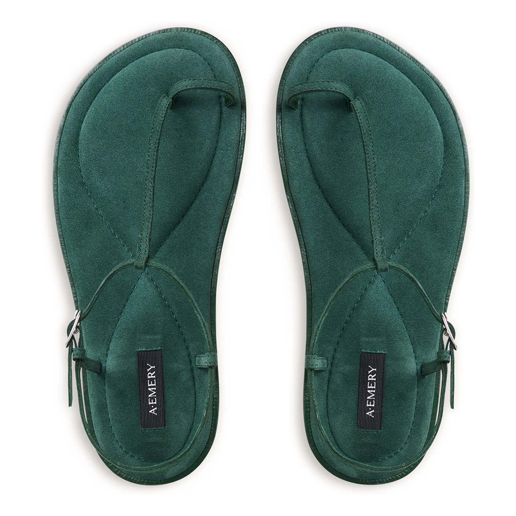 A. Emery - Sandalias de ante Suvi | Verde