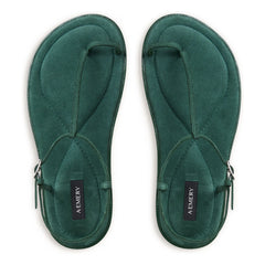 A. Emery - Sandalias de ante Suvi | Verde