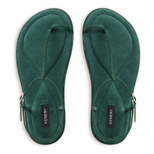 A. Emery - Sandalias de ante Suvi | Verde