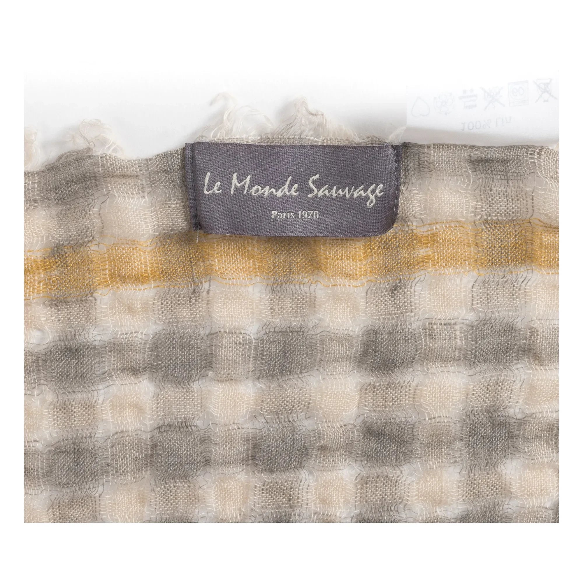 Le Monde Sauvage - Cortinas Boston Harmattan | Gris