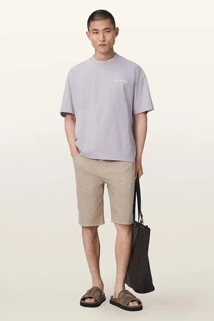 Camiseta extragrande de algodón para hombre AllSaints