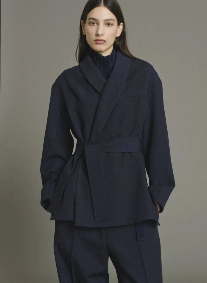 Soeur - Côme Chaqueta de Lana | Azul Marino