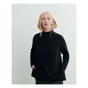Bompard - Jersey de cuello alto de cachemira | Negro
