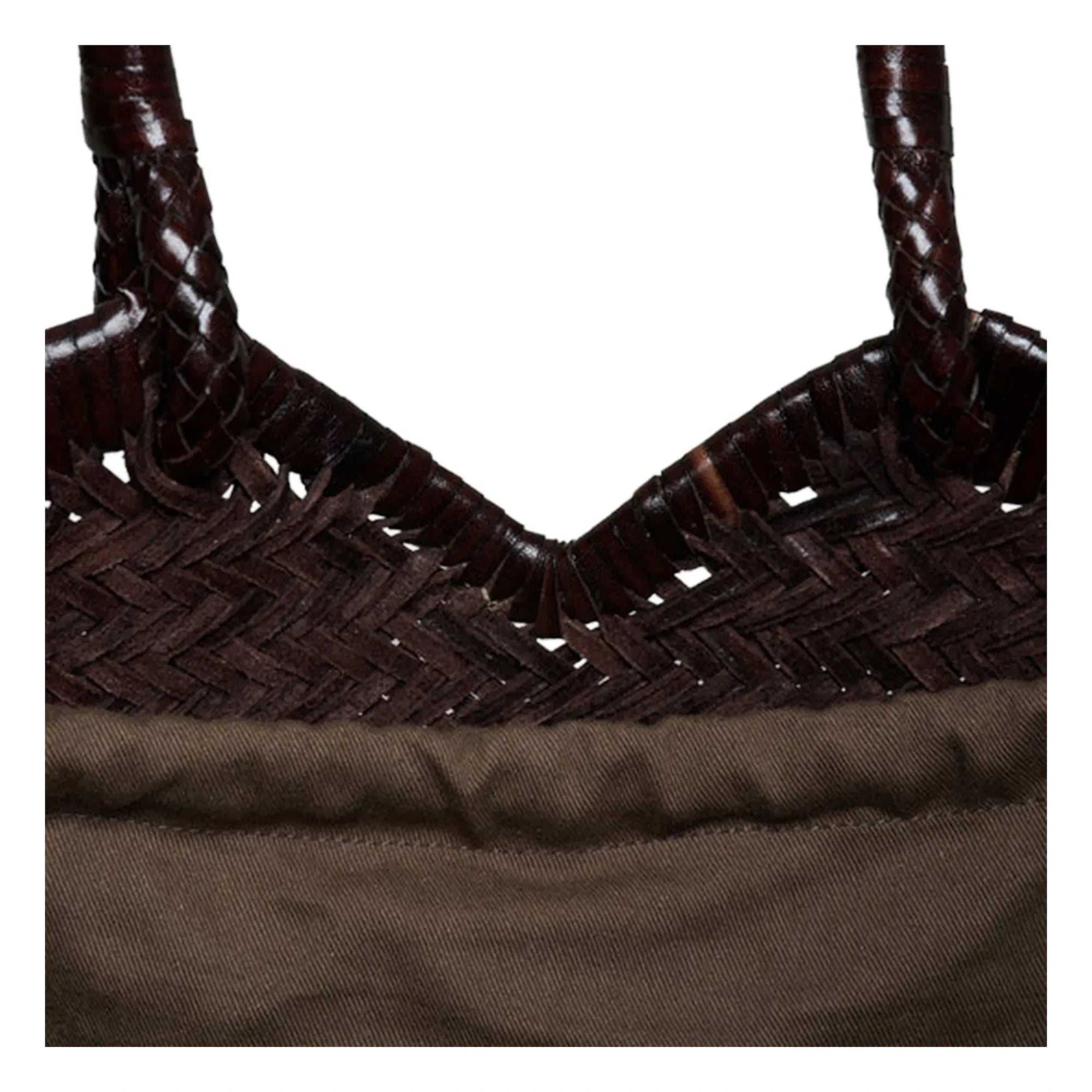 Vipera - Bolso tote Crudelia de piel | Chocolate