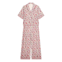 Louise Misha - Pijama Louka de algodón orgánico | Rosa