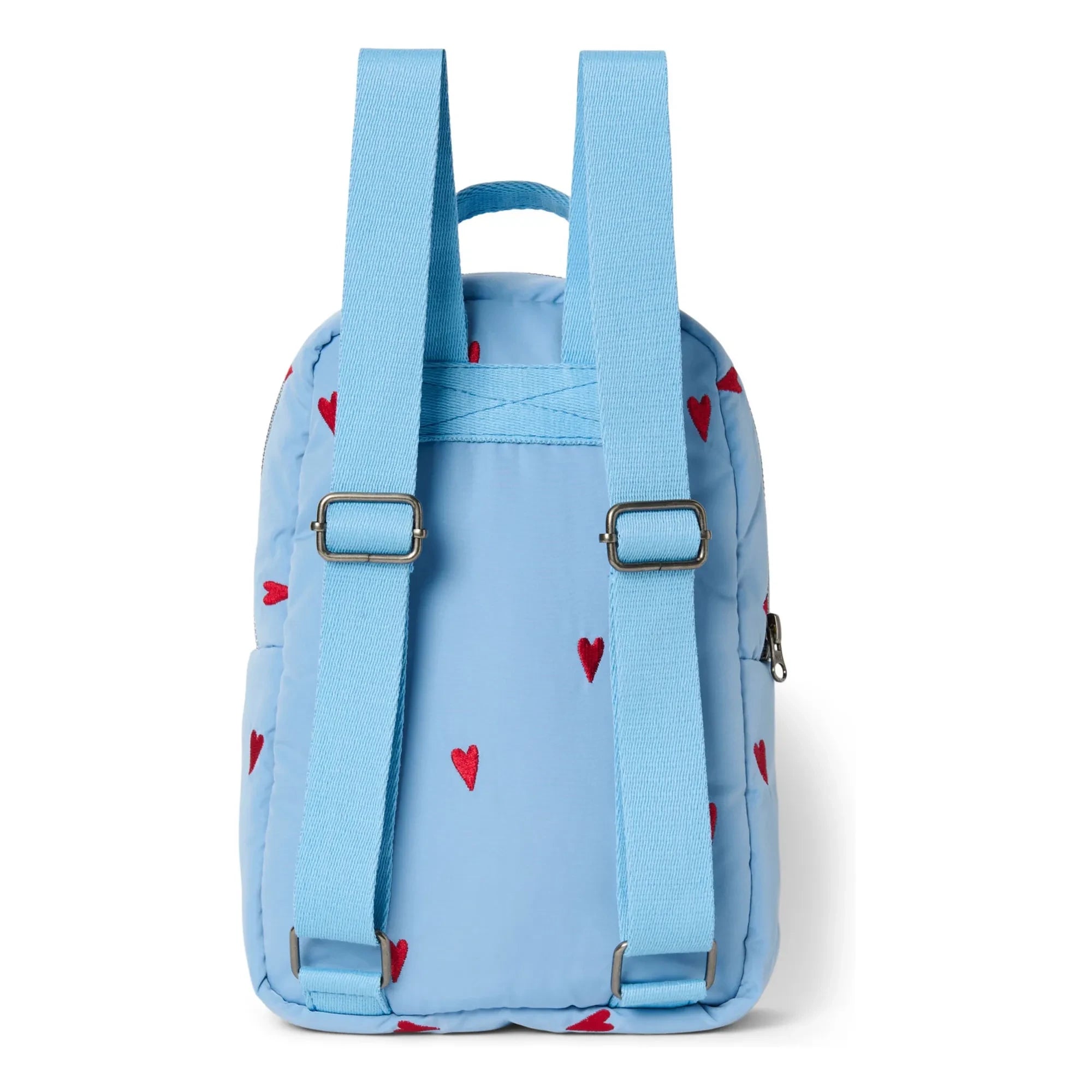Studio Noos - Mochila Puffy Hearts | Azul claro