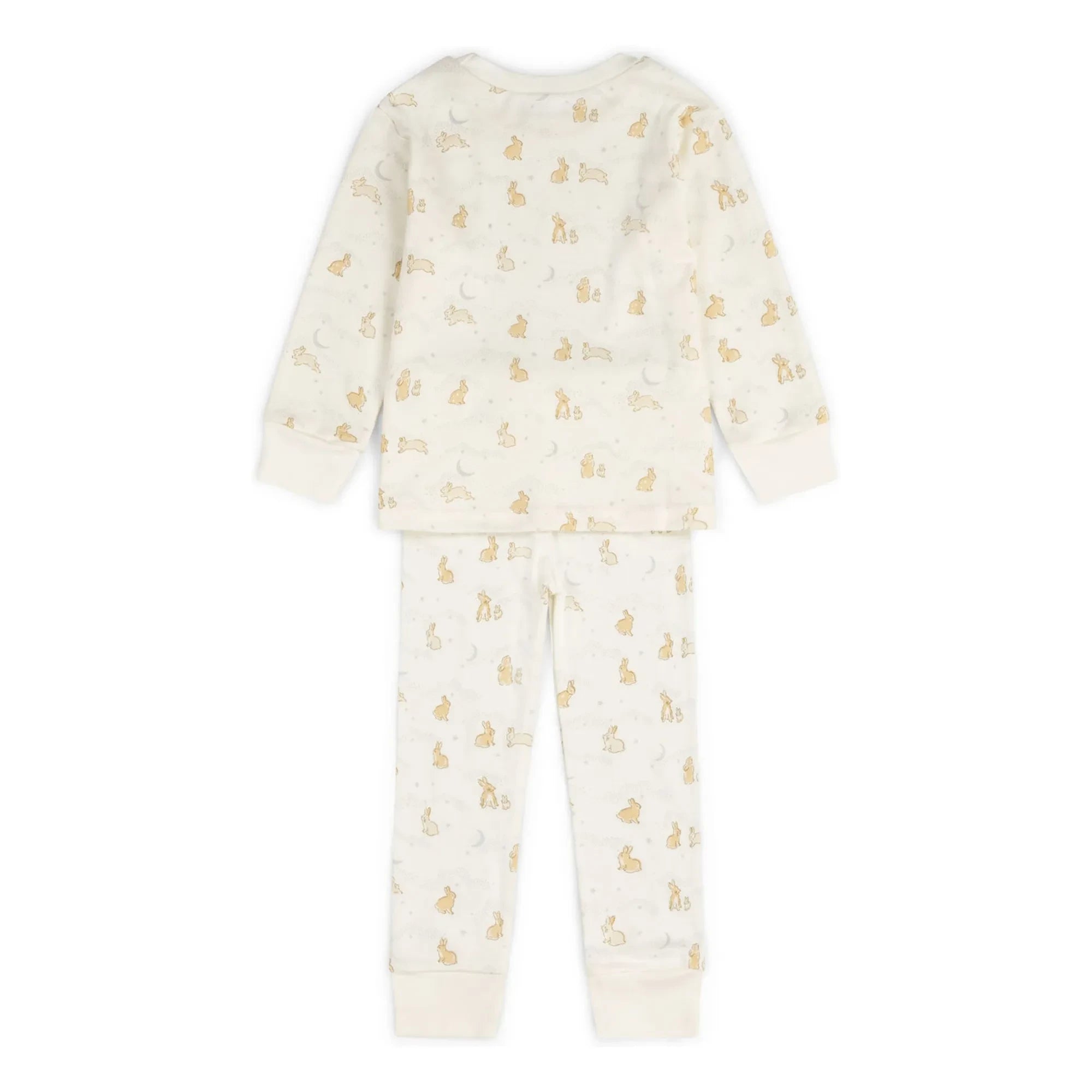 Sleepy Doe - Pijama de conejo de algodón orgánico | Crudo