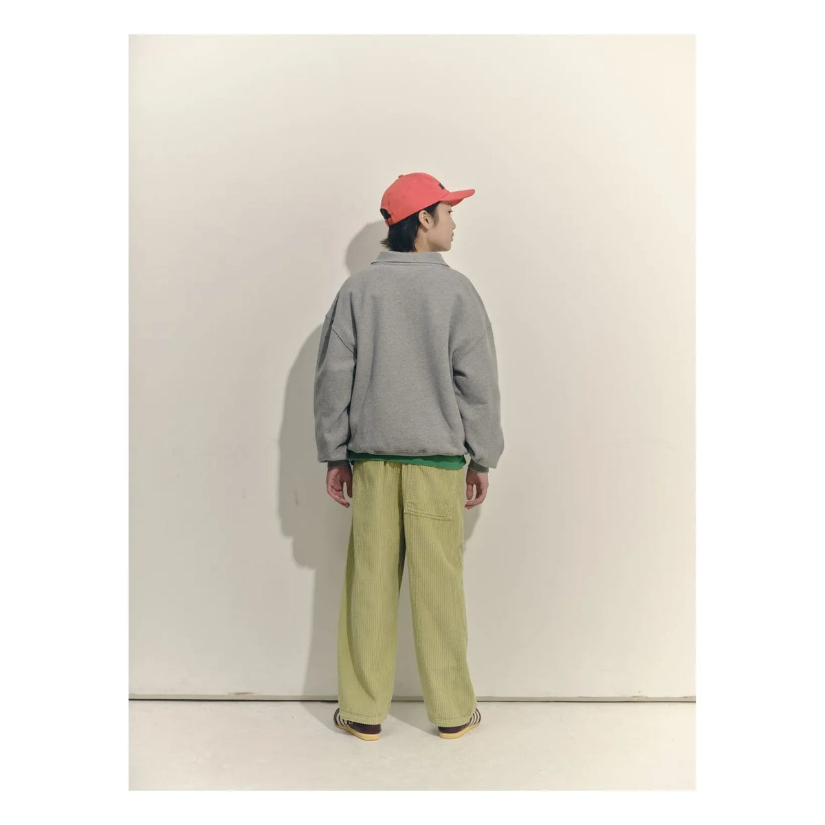 Main Story - Sudadera polo de algodón orgánico | Gris
