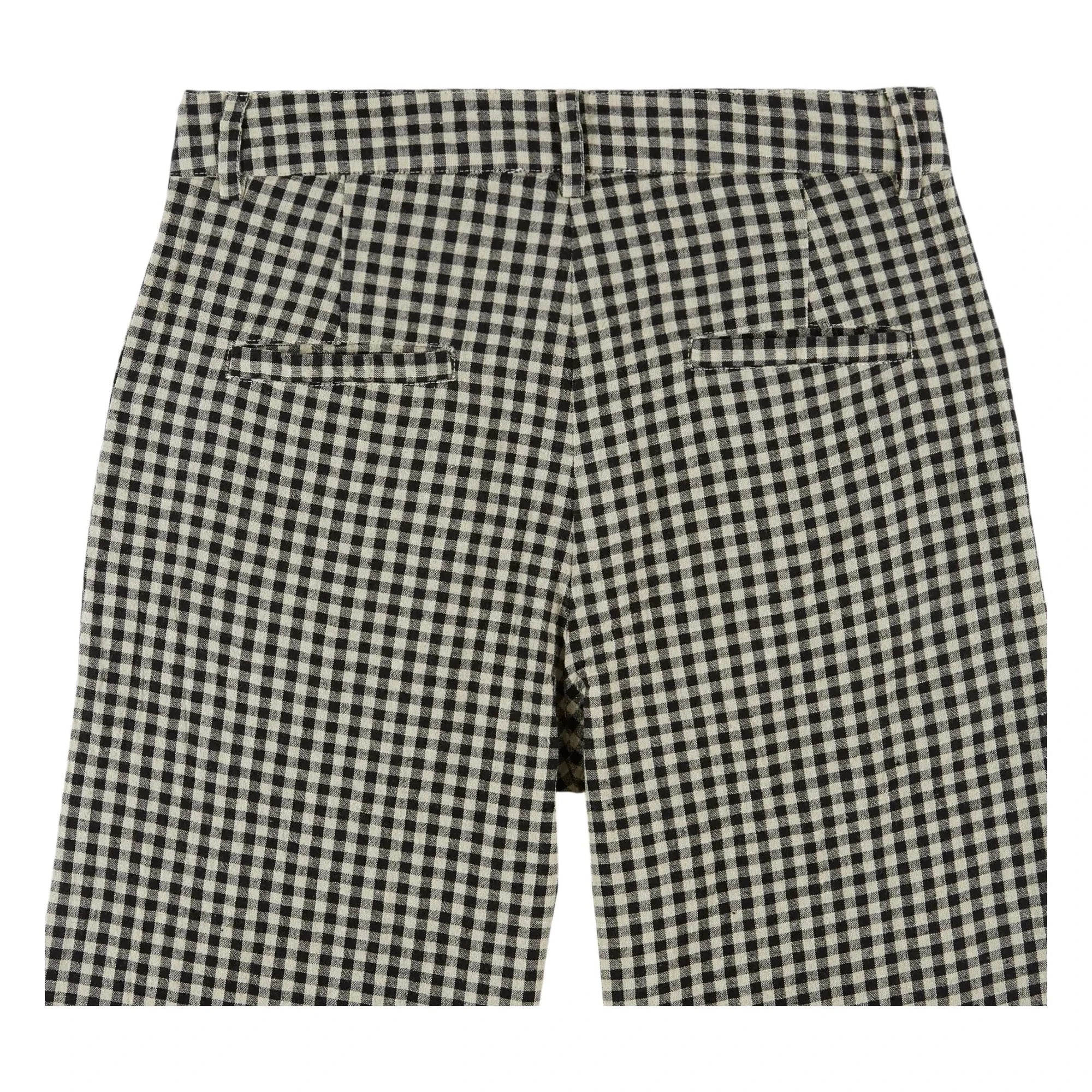 Emile et Ida - Pantalón de vichy de algodón | Negro