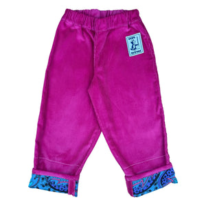 Club Trésor - Candy Evolutive Kadife Pantolon | Pembe