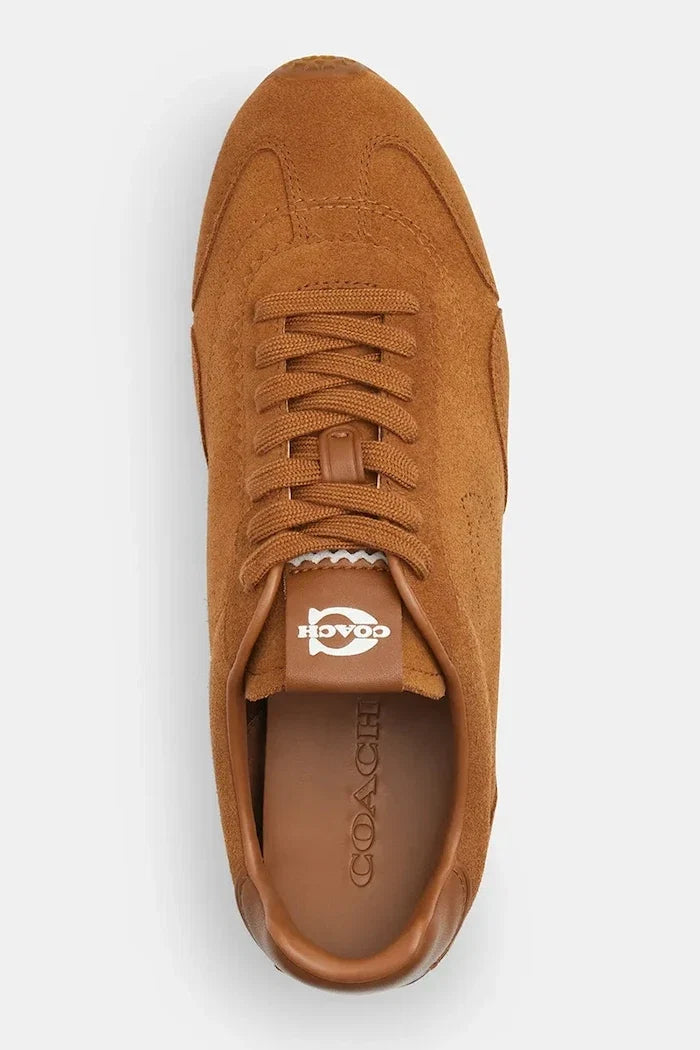 Zapatillas planas Coach de terciopelo
