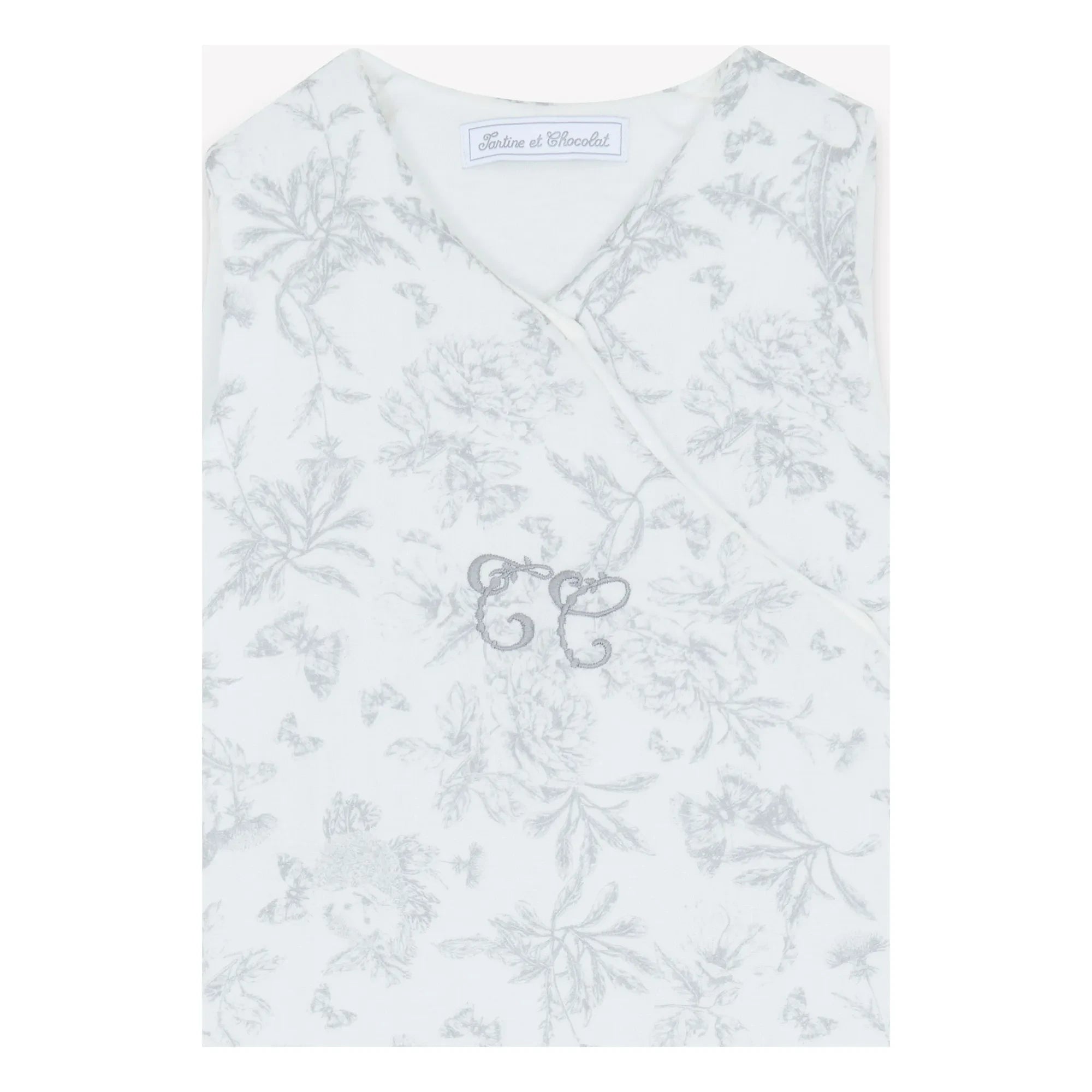 Tartine et Chocolat - Saco de Dormir de Toile de Jouy | Gris