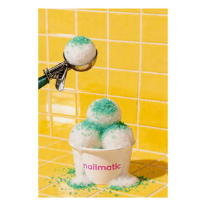 Nailmatic Kids - Renkli çıtırdayan banyo tuzları - 60 g | Yeşil