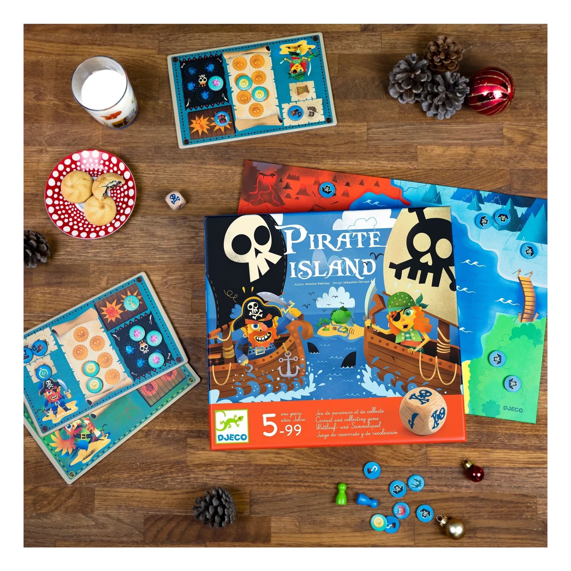 Djeco - Juego Isla Pirata