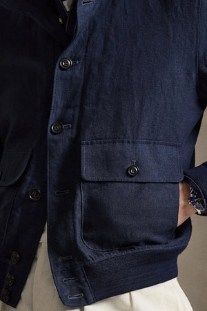Chaqueta corta de lino Polo Ralph Lauren para hombre