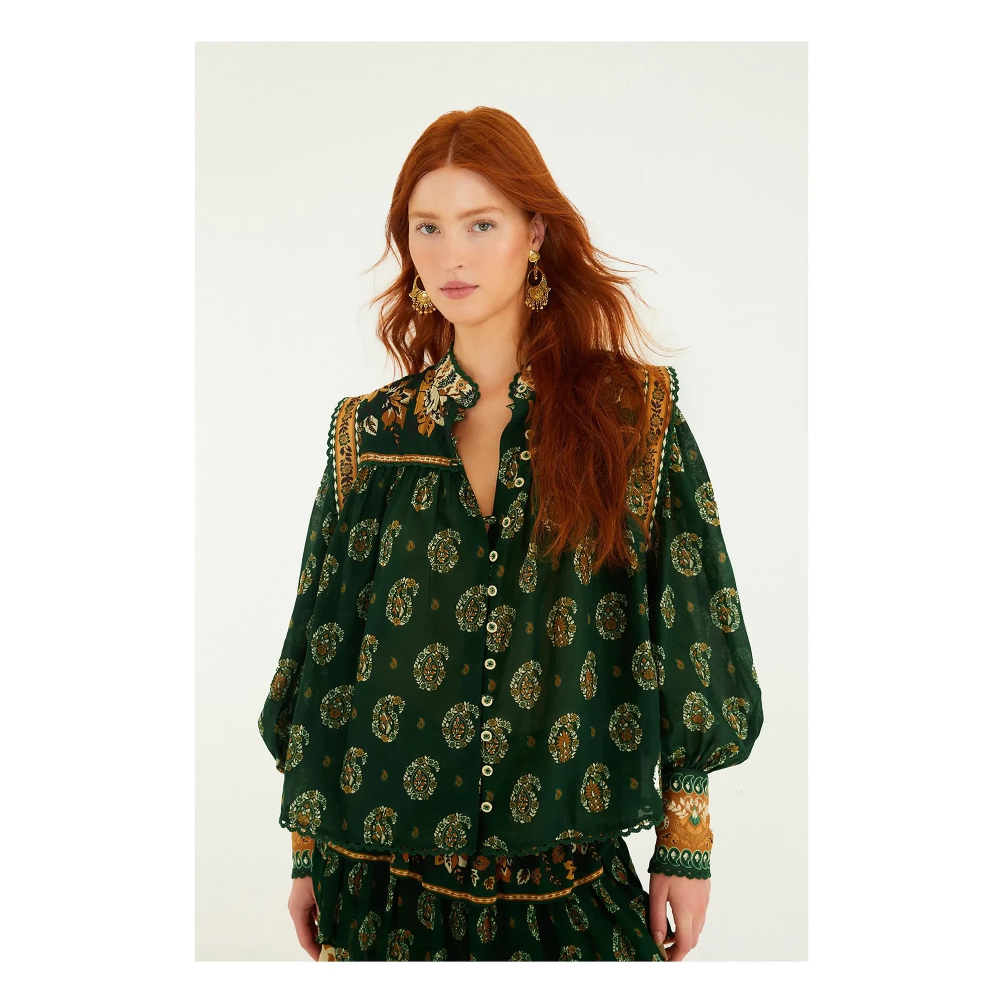 Farm Rio - Blusa Tayla | Verde