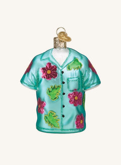 Old World Christmas - Camiseta de Navidad de Hawaii